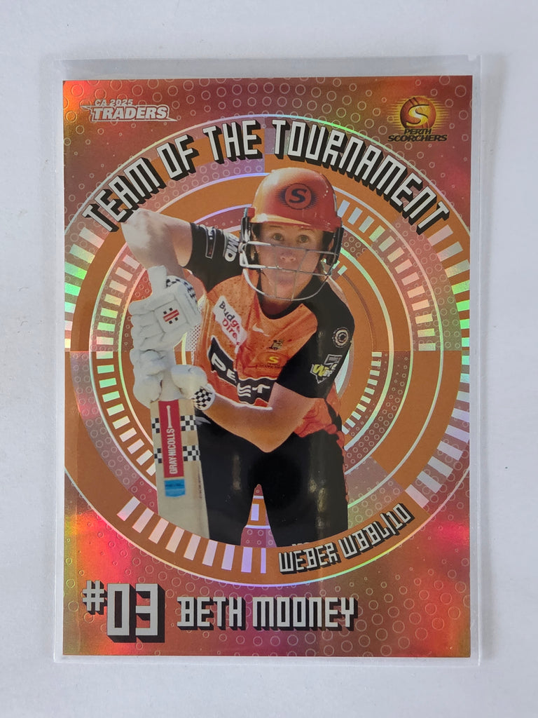 2025/26 Cricket Traders |Team of the Tournament BRONZE | #TTB03 | Beth Mooney | Scorcher