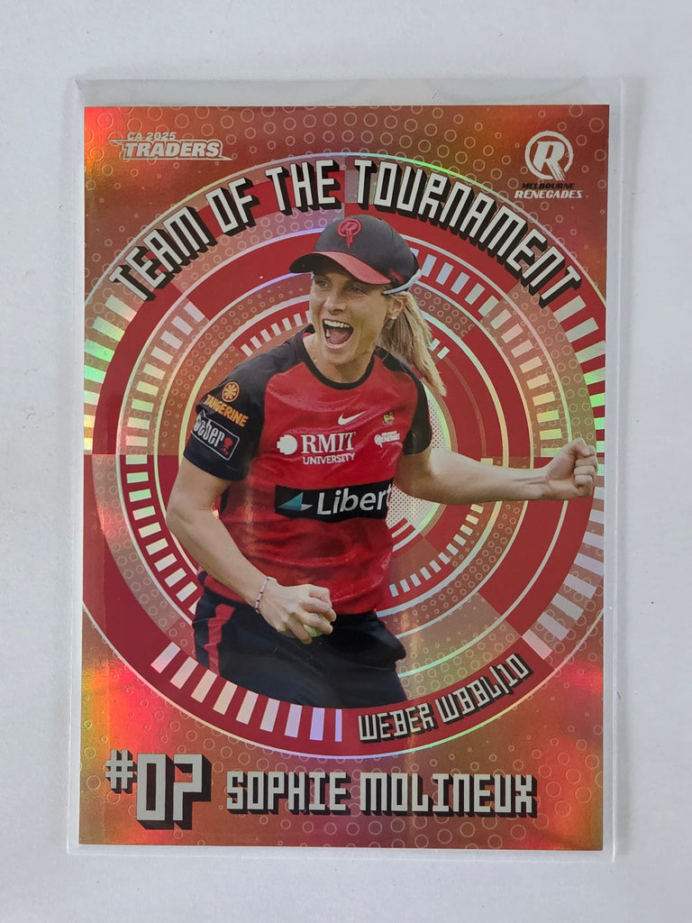 2025/26 Cricket Traders |Team of the Tournament BRONZE | #TTB07 | Sophie Molineux