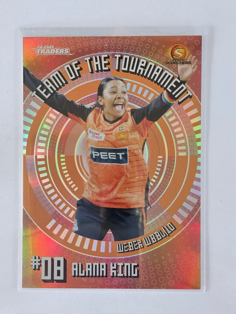 2025/26 Cricket Traders |Team of the Tournament BRONZE | #TTB08 | Alana King | Scorchers