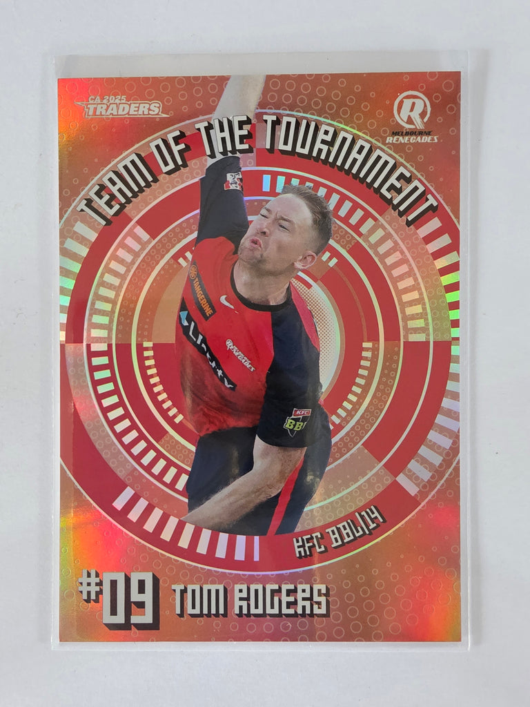 2025/26 Cricket Traders |Team of the Tournament BRONZE | #TTB21 | Tom Rogers | Renegades