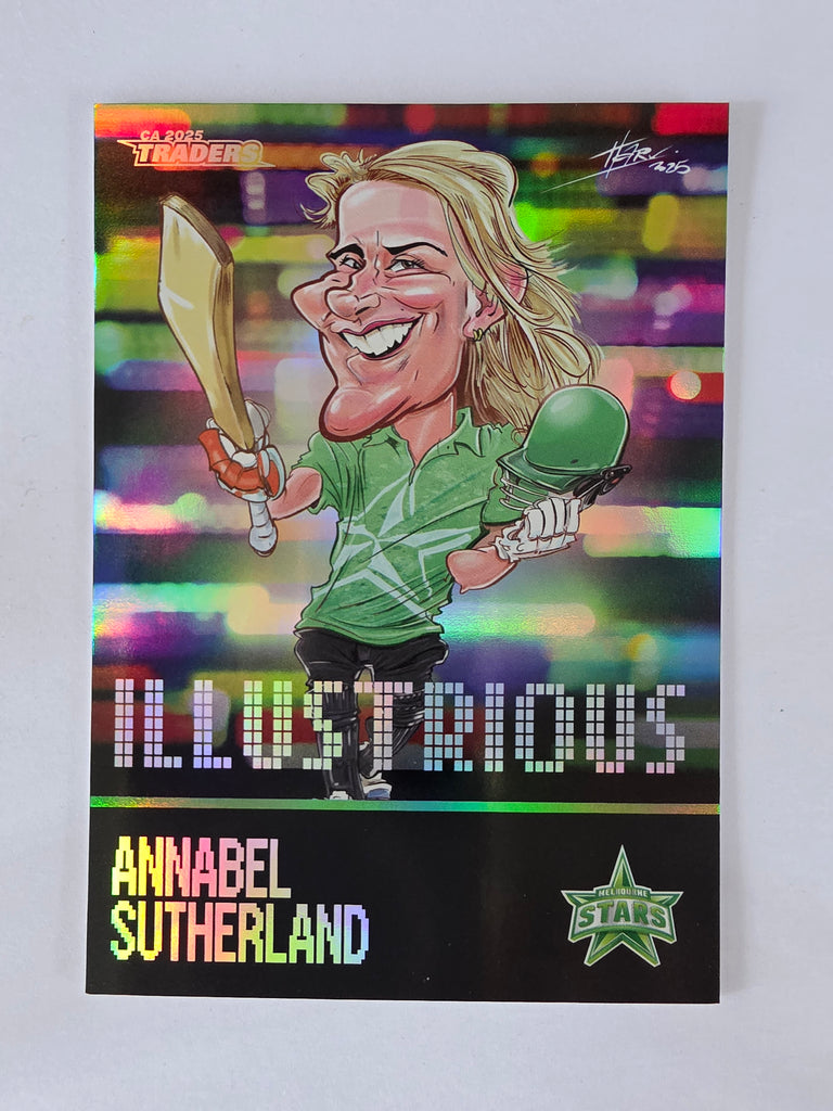 2025/26 Cricket Traders | Illustrious | #IL05 | Annabel Sutherland | Stars