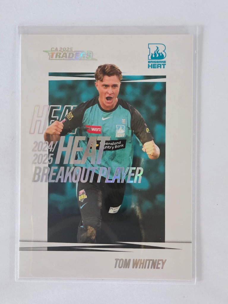 2025/26 Cricket Traders | Breakouts White | #BO05 | Tom Whitney | Heat