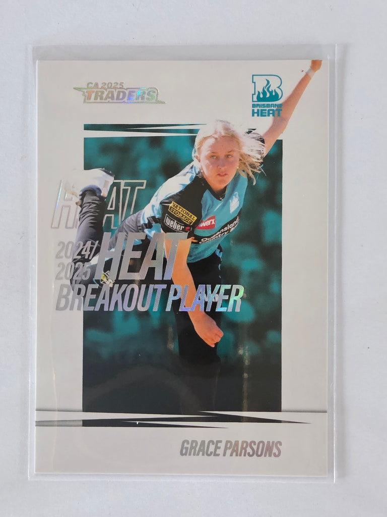 2025/26 Cricket Traders | Breakouts White | #BO06 | Grace Parsons | Heat