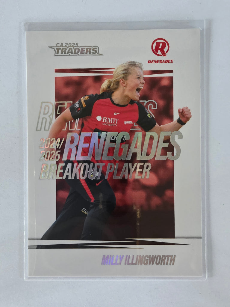 2025/26 Cricket Traders | Breakouts White | #BO10 | Milly Illingworth | Renegade