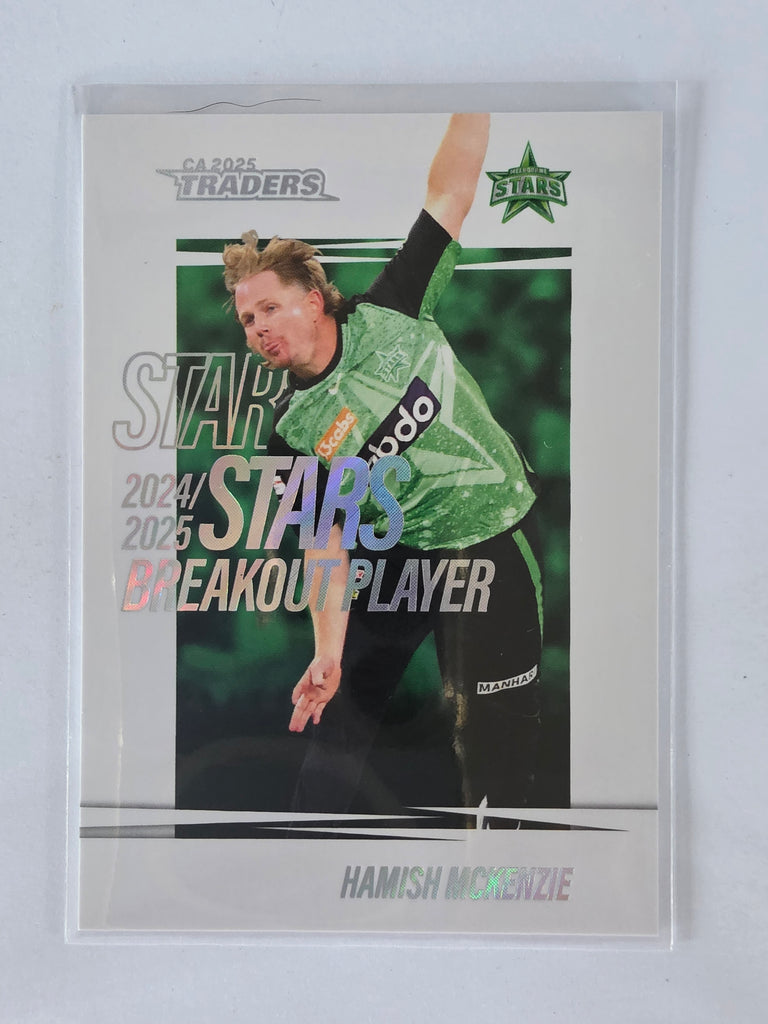 2025/26 Cricket Traders | Breakouts White | #BO11 | Hamish McKenzie | Stars