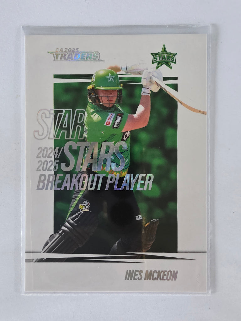 2025/26 Cricket Traders | Breakouts White | #BO12 | Ines McKeon | Stars
