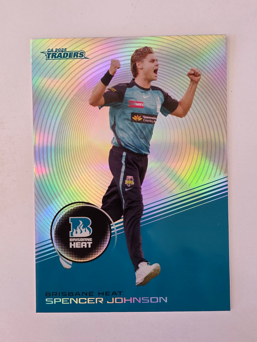 2025/26 Cricket Traders | Silver Parallel | #S068 | Spencer Johnson ...