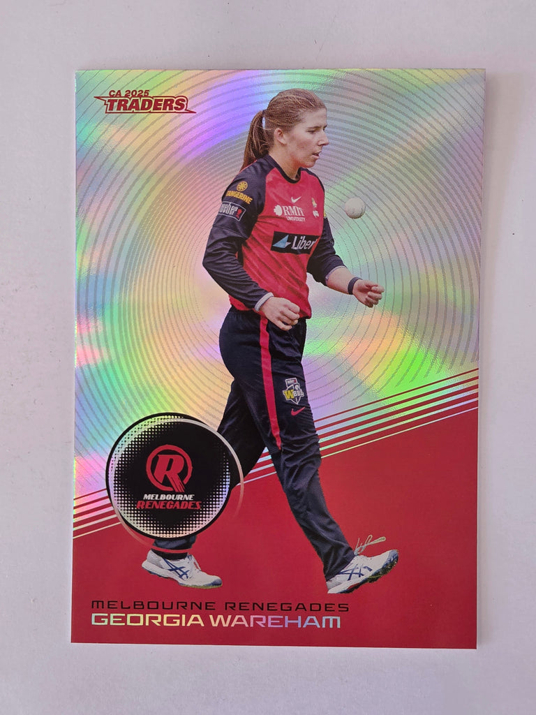 2025/26 Cricket Traders | Silver Parallel | #S101 | Georgia Wareham | Renegades