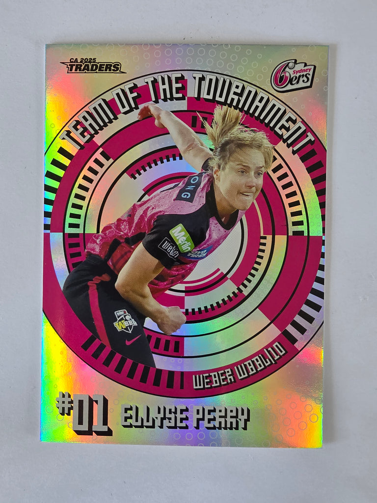 2025/26 Cricket Traders |Team of the Tournament | #TT01 | Ellyse Perry | Sixers