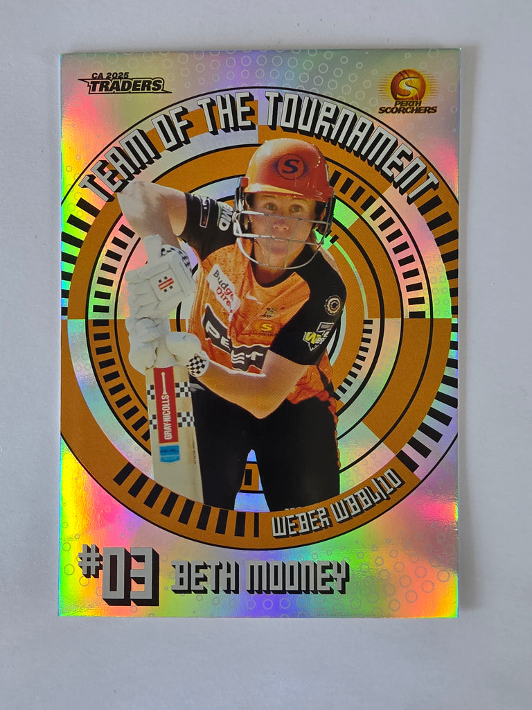 2025/26 Cricket Traders |Team of the Tournament | #TT03 | Beth Mooney | Scorcher