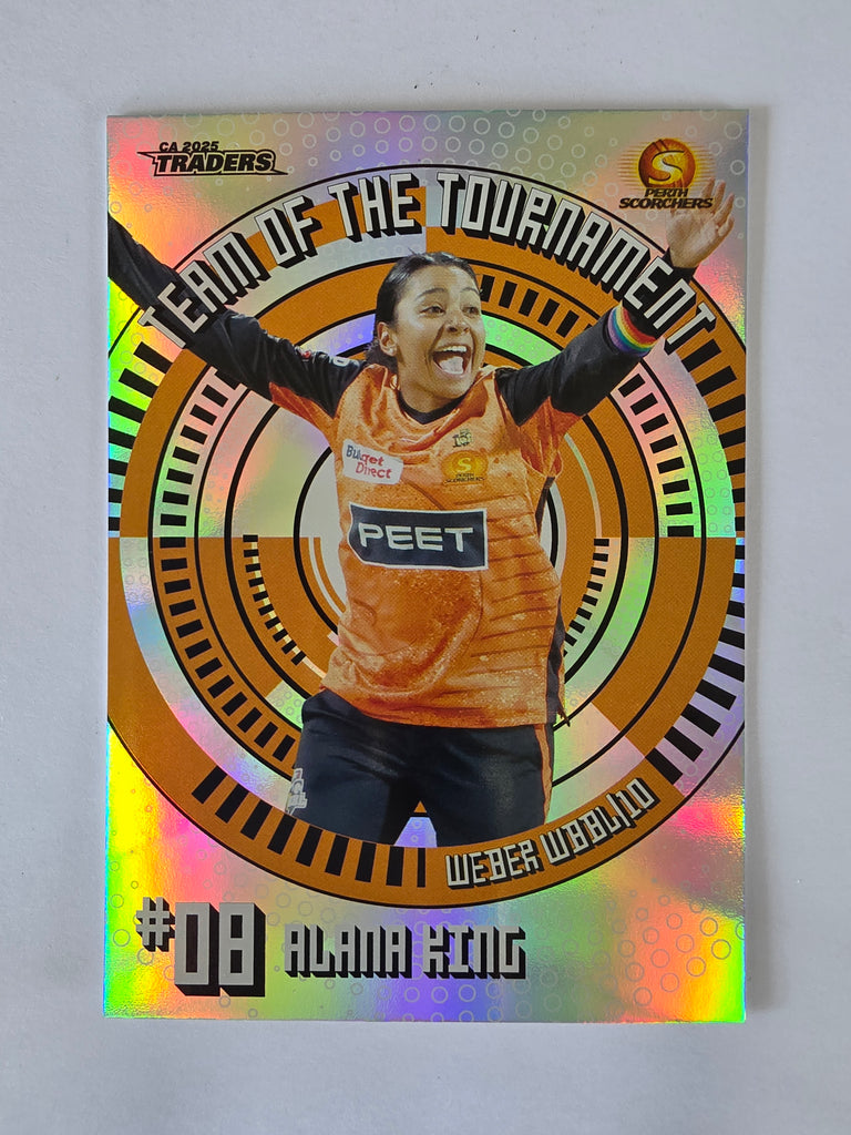 2025/26 Cricket Traders |Team of the Tournament | #TT08 | Alana King | Scorchers
