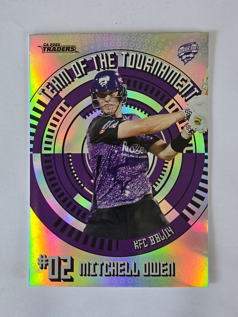 2025/26 Cricket Traders |Team of the Tournament | #TT14 | Mitchell Owen