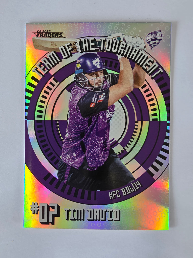 2025/26 Cricket Traders |Team of the Tournament | #TT19 | Tim David | Hurricanes