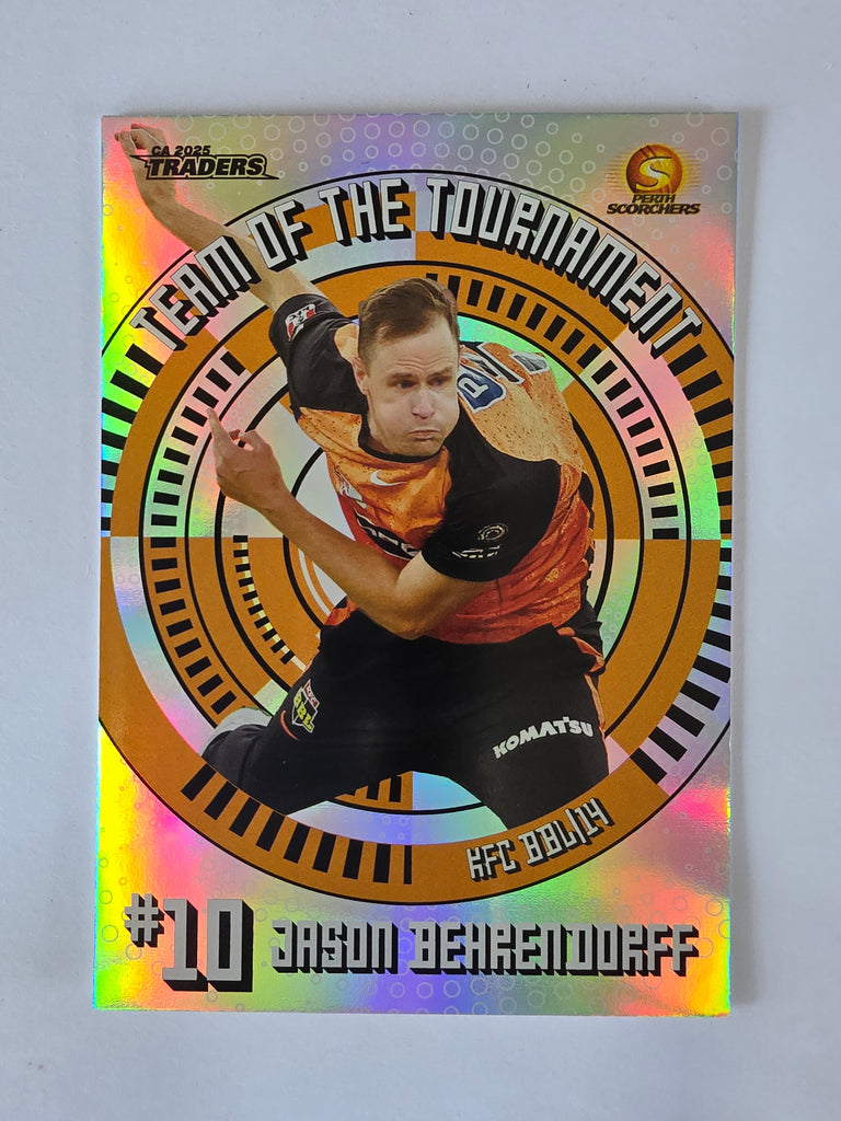 2025/26 Cricket Traders |Team of the Tournament | #TT22 | Jason Behrendorff