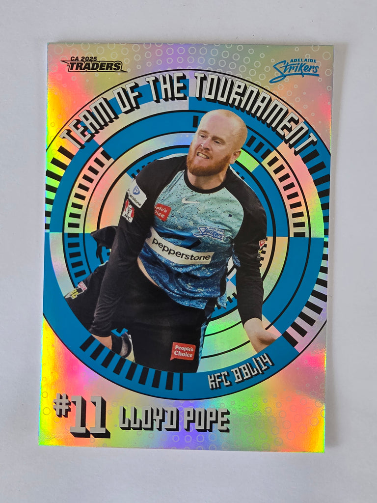 2025/26 Cricket Traders |Team of the Tournament | #TT23 | Lloyd Pope | Strikers