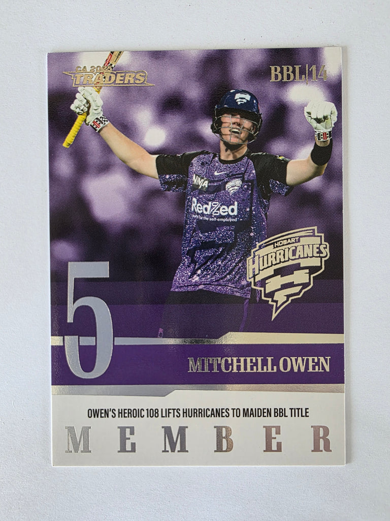 2025/26 Cricket Traders | 24/25 Season to Remember | #STR09 | Mitchell Owen