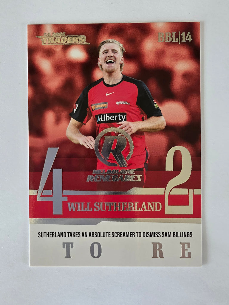 2025/26 Cricket Traders | 24/25 Season to Remember | #STR11 | Will Sutherland