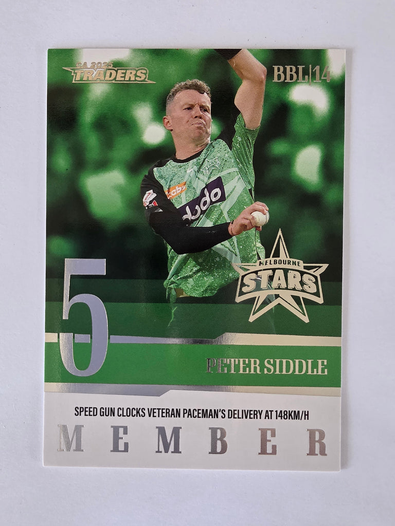 2025/26 Cricket Traders | 24/25 Season to Remember | #STR15 | Peter Siddle