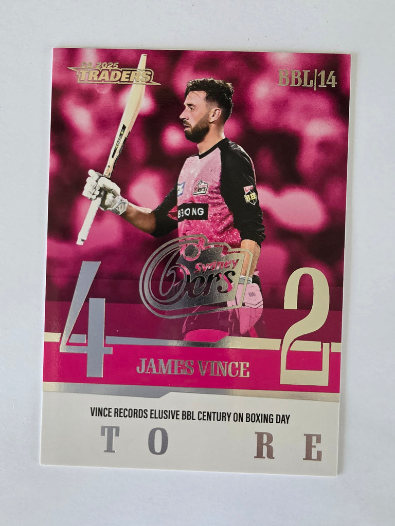 2025/26 Cricket Traders | 24/25 Season to Remember | #STR20 | James Vince