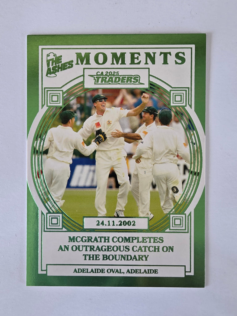 2025/26 Cricket Traders | Ashes Moments | #AM10 | 24.11.2002 | Adelaide Oval