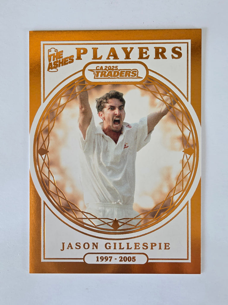 2025/26 Cricket Traders | Ashes Players | #AP08 | Jason Gillespie