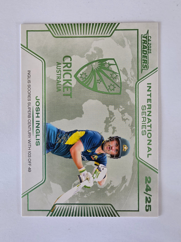 2025/26 Cricket Traders |International Series | #IS02 | Josh Inglis