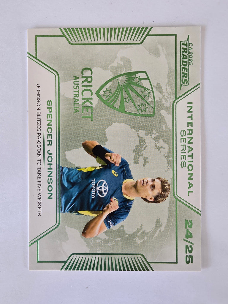 2025/26 Cricket Traders |International Series | #IS06 | Spencer Johnson