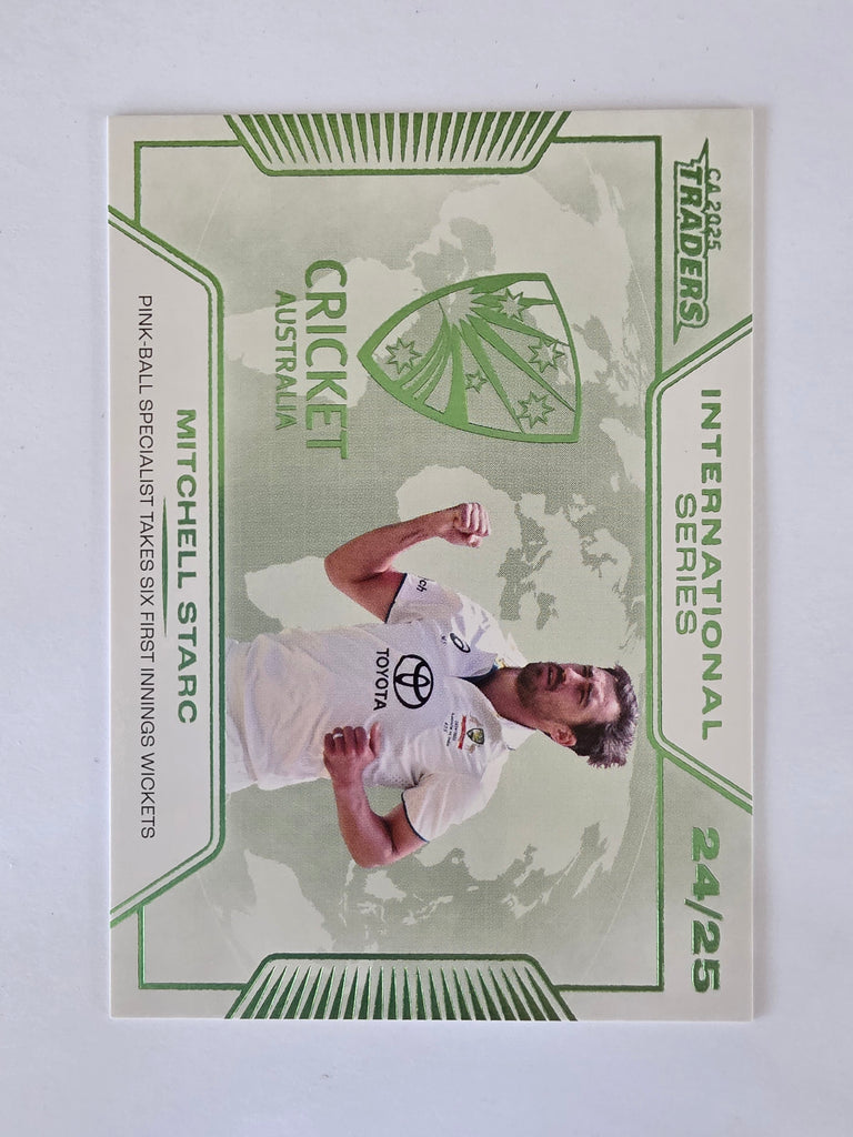 2025/26 Cricket Traders |International Series | #IS09 | Mitchell Starc