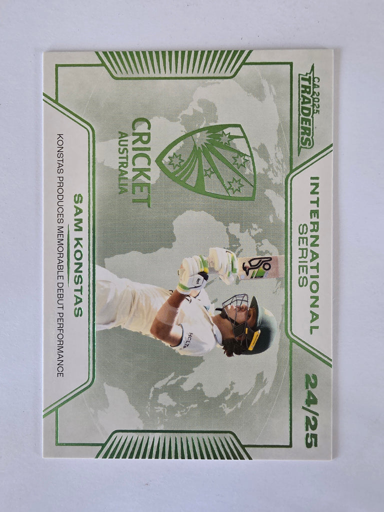 2025/26 Cricket Traders |International Series | #IS14 | Sam Konstas