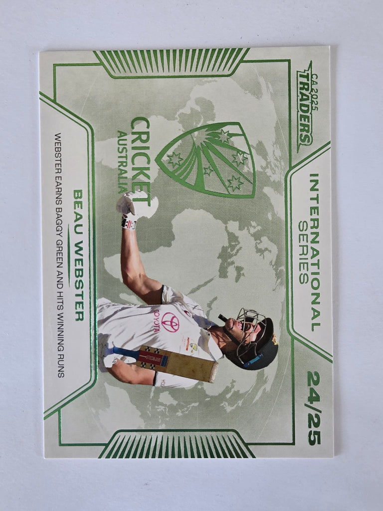 2025/26 Cricket Traders |International Series | #IS17 | Beau Webster