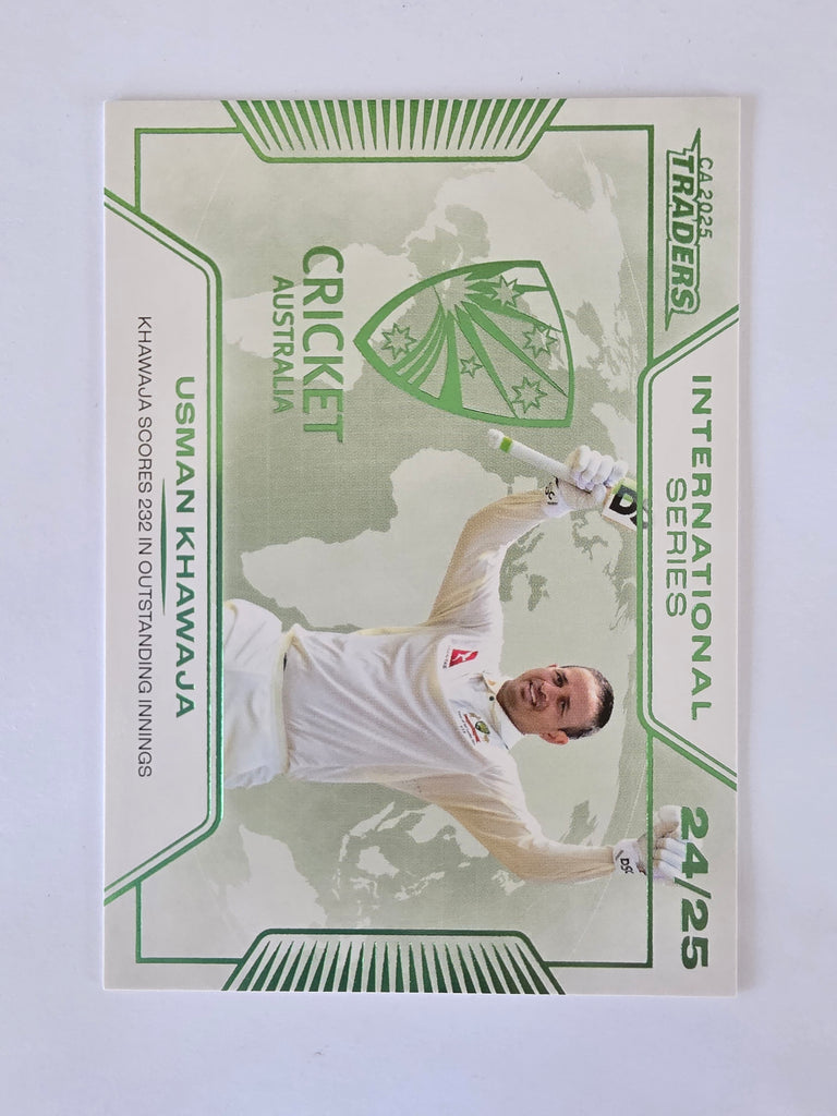 2025/26 Cricket Traders |International Series | #IS18 | Usman Khawaja