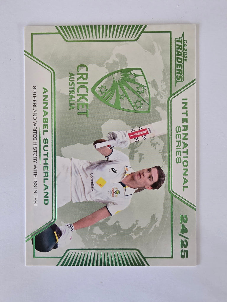 2025/26 Cricket Traders |International Series | #IS34 | Annabel Sutherland