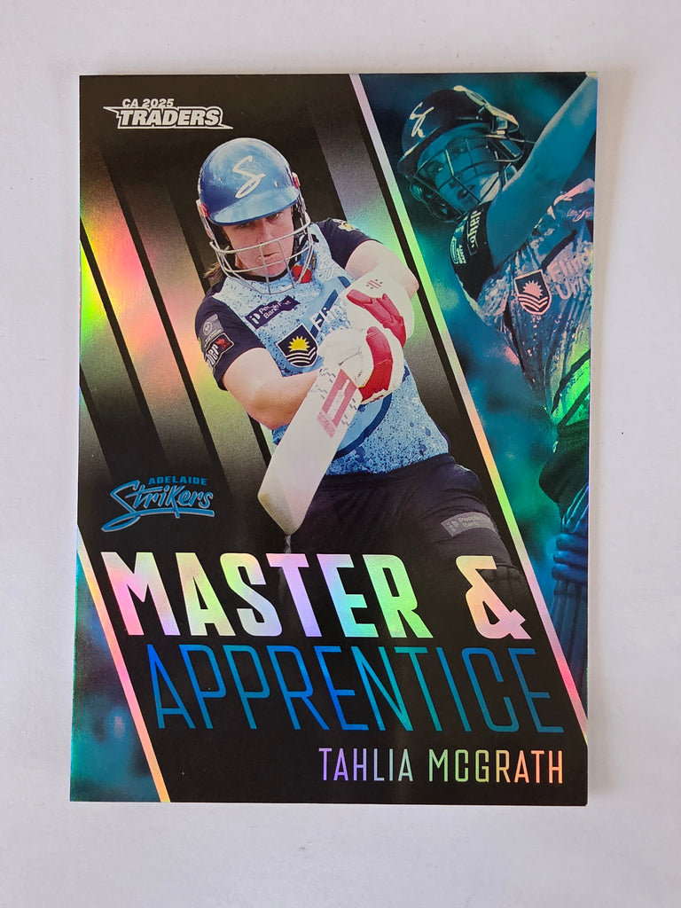 2025/26 Cricket Traders | Master & Apprentice | #MA01 | Tahlia McGrath | Striker