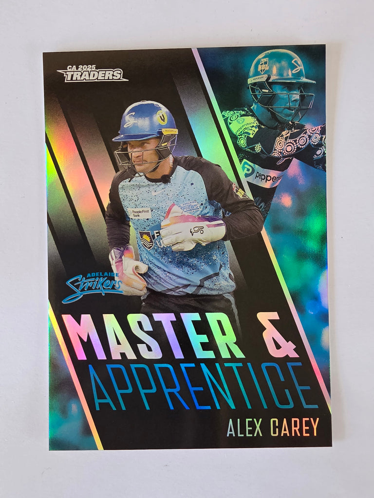 2025/26 Cricket Traders | Master & Apprentice | #MA05 | Alex Carey | Strikers
