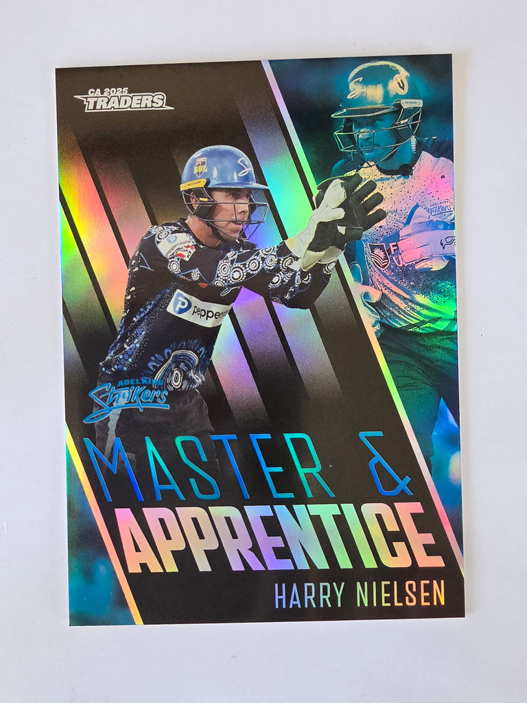 2025/26 Cricket Traders | Master & Apprentice | #MA06 | Harry Nielsen | Strikers