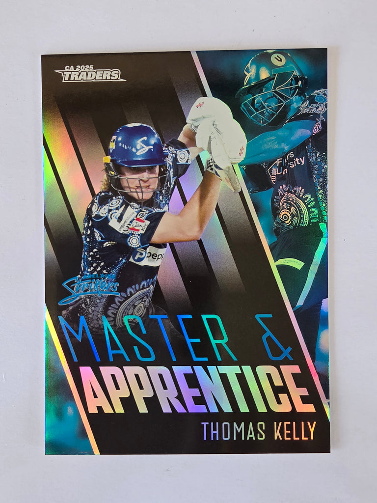 2025/26 Cricket Traders | Master & Apprentice | #MA08 | Thomas Kelly | Strikers