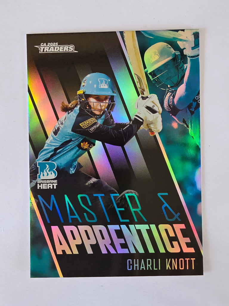 2025/26 Cricket Traders | Master & Apprentice | #MA10 | Charli Knott | Heat