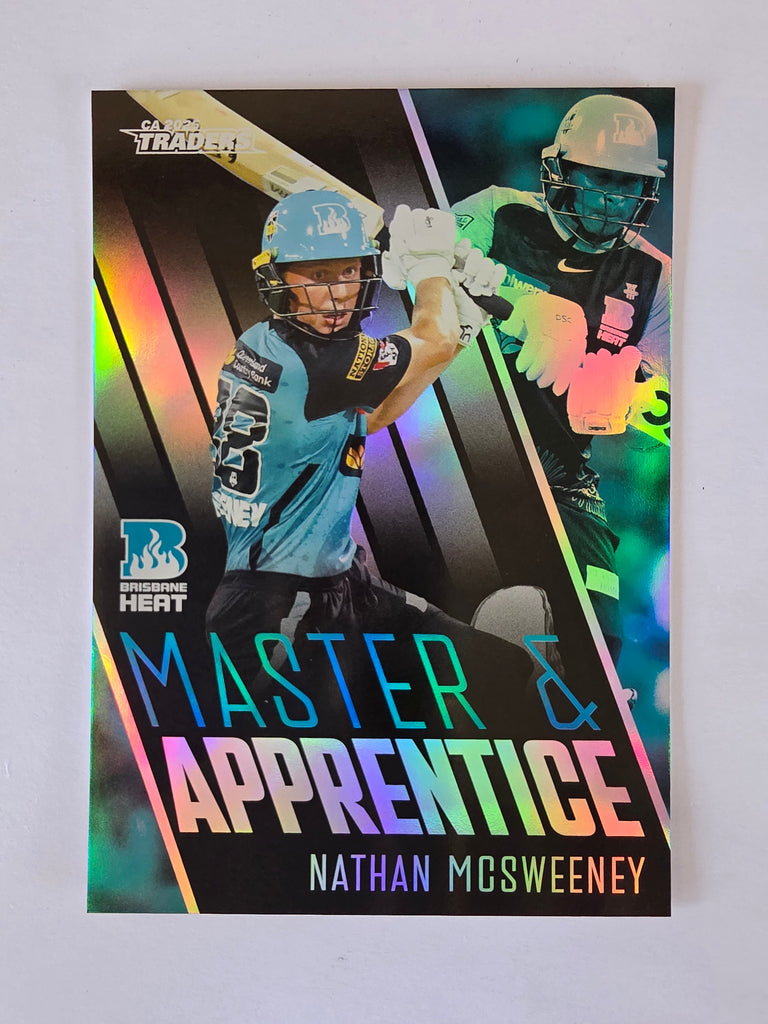 2025/26 Cricket Traders | Master & Apprentice | #MA14 | Nathan McSweeney | Heat