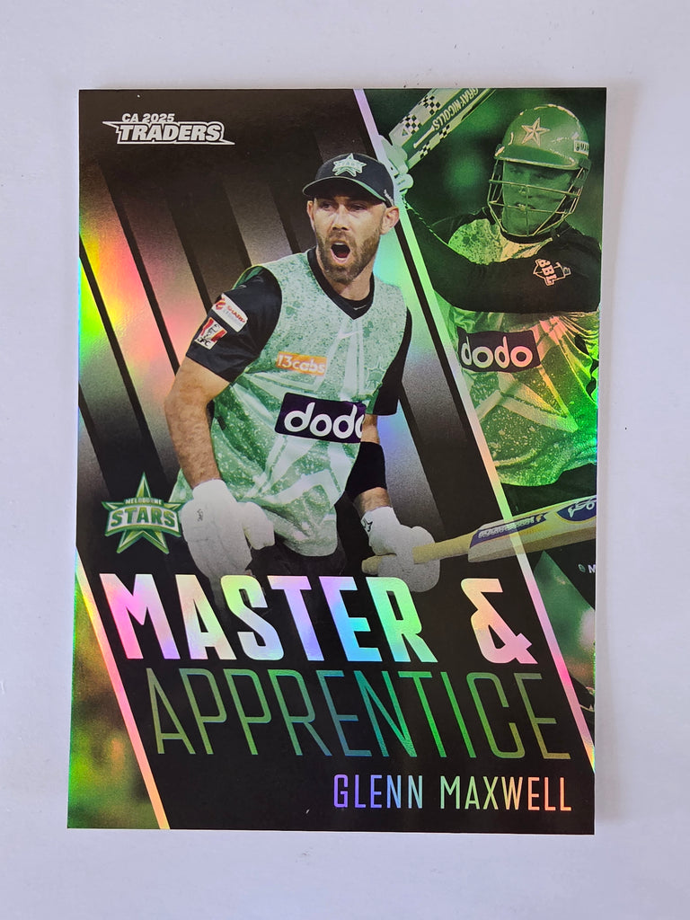 2025/26 Cricket Traders | Master & Apprentice | #MA37 | Glenn Maxwell | Stars