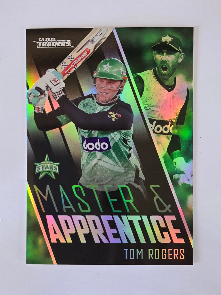 2025/26 Cricket Traders | Master & Apprentice | #MA38 | Tom Rogers | Stars