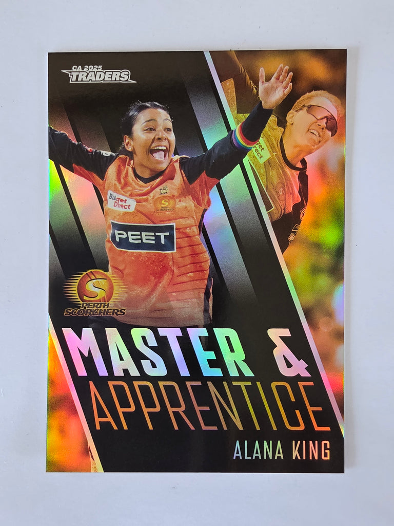 2025/26 Cricket Traders | Master & Apprentice | #MA43 | Alana King | Scorchers