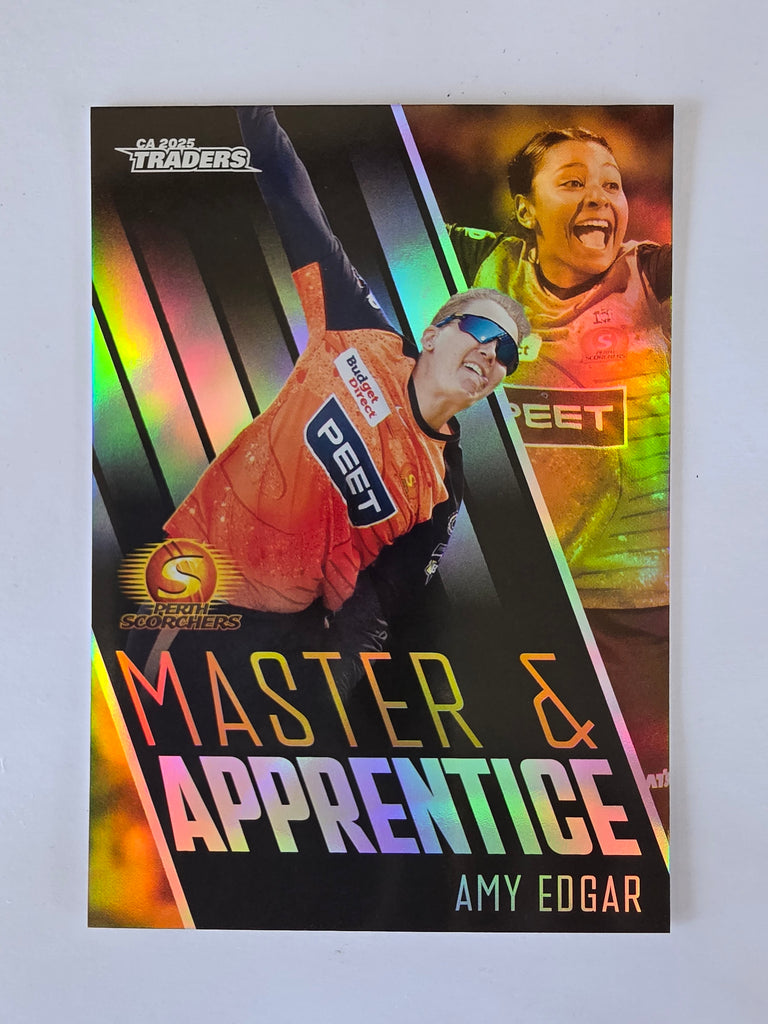 2025/26 Cricket Traders | Master & Apprentice | #MA44 | Amy Edgar | Scorchers