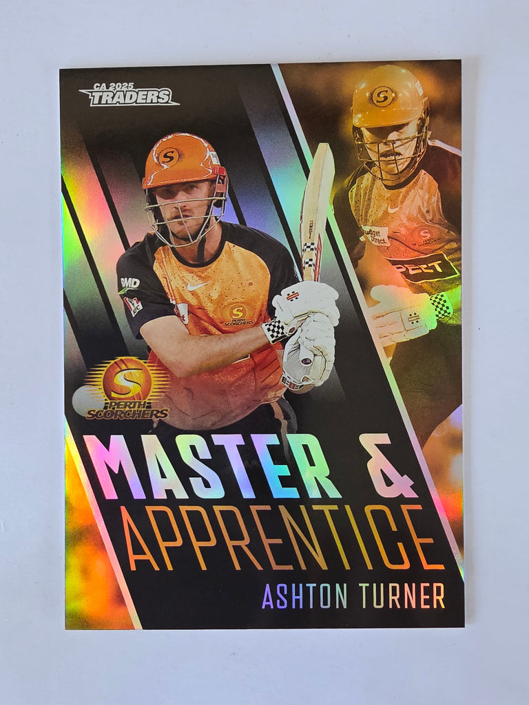 2025/26 Cricket Traders | Master & Apprentice | #MA45 | Ashton Turner | Scorcher