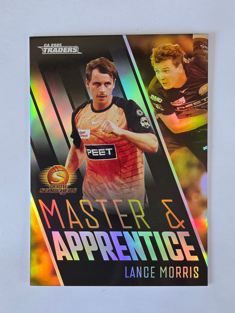 2025/26 Cricket Traders | Master & Apprentice | #MA48 | Lance Morris | Scorchers