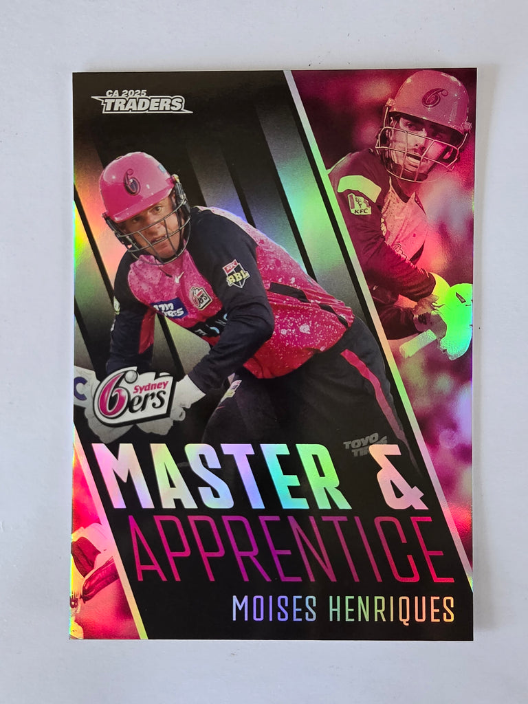 2025/26 Cricket Traders | Master & Apprentice | #MA53 | Moises Henriques