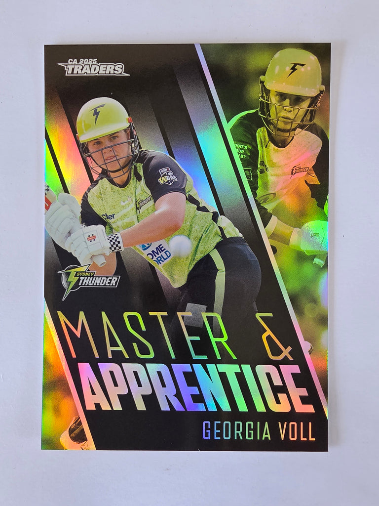 2025/26 Cricket Traders | Master & Apprentice | #MA58 | Georgia Voll | Thunder
