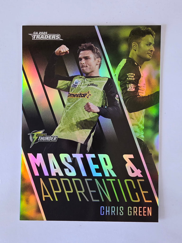 2025/26 Cricket Traders | Master & Apprentice | #MA63 | Chris Green | Thunder