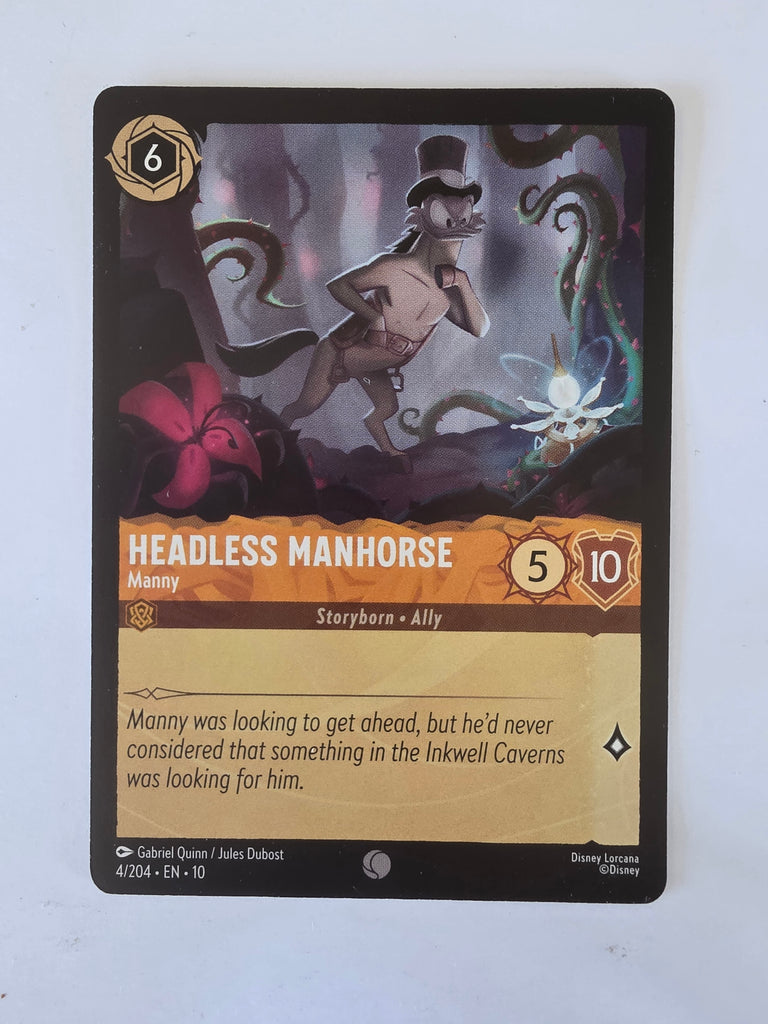 Lorcana Whispers in the Well #4/204 Headless Manhorse - Manny | Common