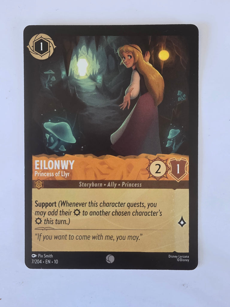 Lorcana Whispers in the Well #7/204 Eilonwy - Princess of Llyr | Common