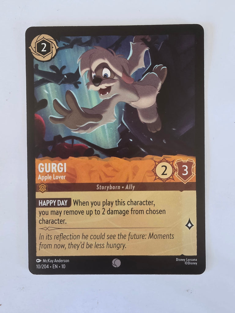 Lorcana Whispers in the Well #10/204 Gurgi - Apple Lover | Common